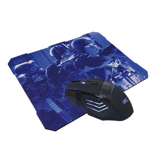 Mouse + Pad Gamers USB GTC CBG013