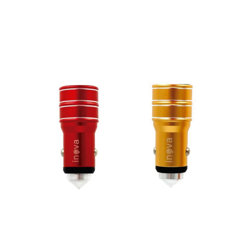 Cargador Auto Dual Inova CAR-12-04 - Imagen 2