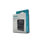 Cargador De Pilas Recargables Seisa 4 Pilas