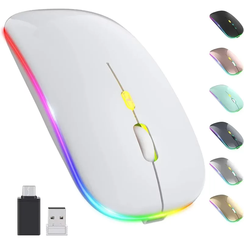 Mouse Inalambrico Led Mod:8 BT RGB