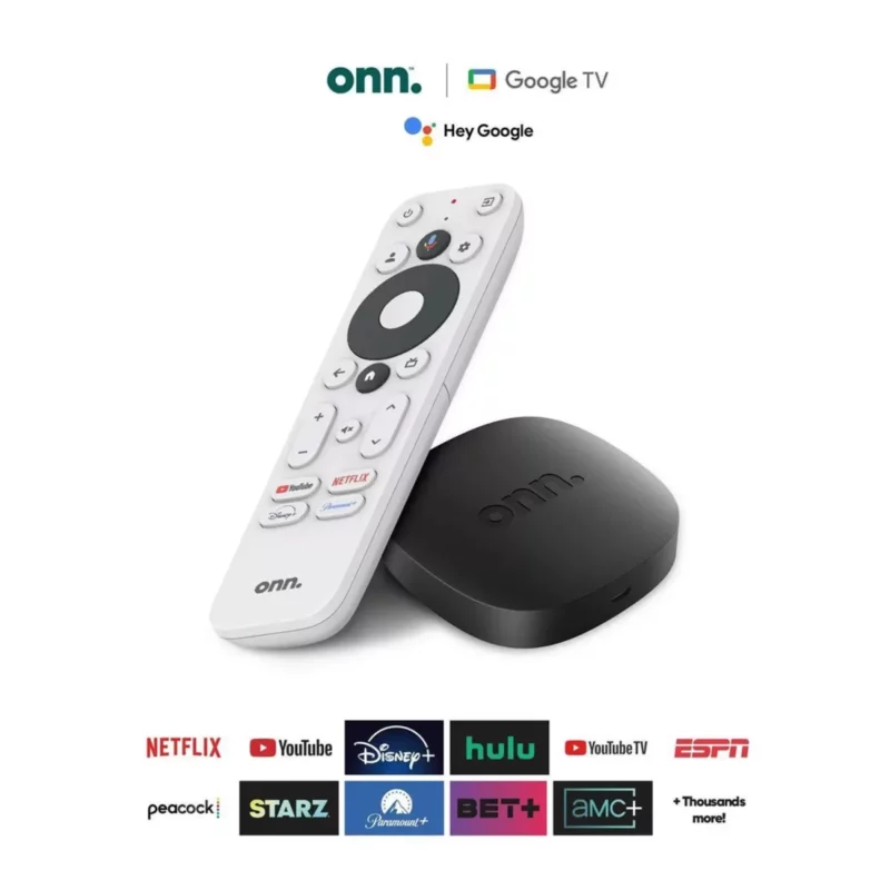 Watch Onn TV Google TV 4K Streaming Box