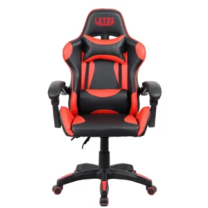SILLA GAMER LETOS NEGRO-ROJO