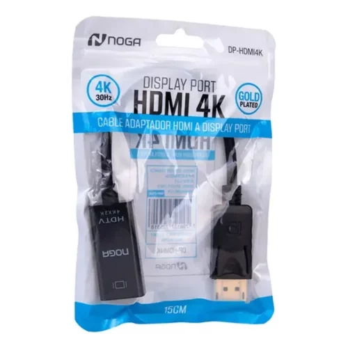 Cable Noga Adaptador Displayport A HDMI 4k