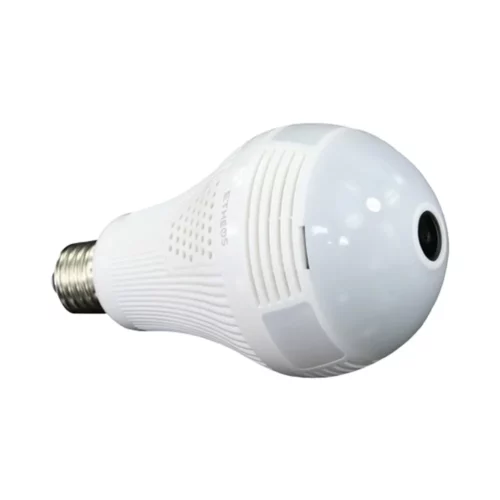 Camaras Espias Lampara Led 360o Wifi Audio