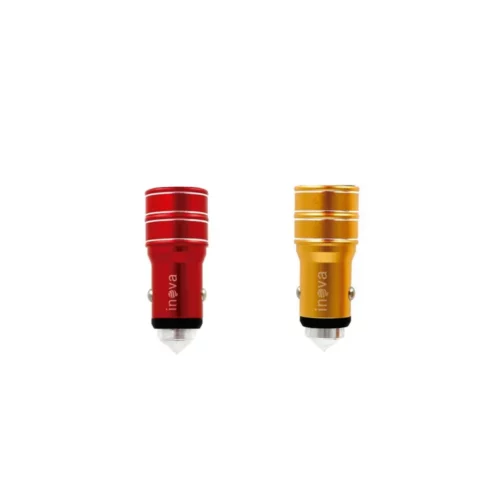 Cargador Auto Dual Inova CAR-12-04