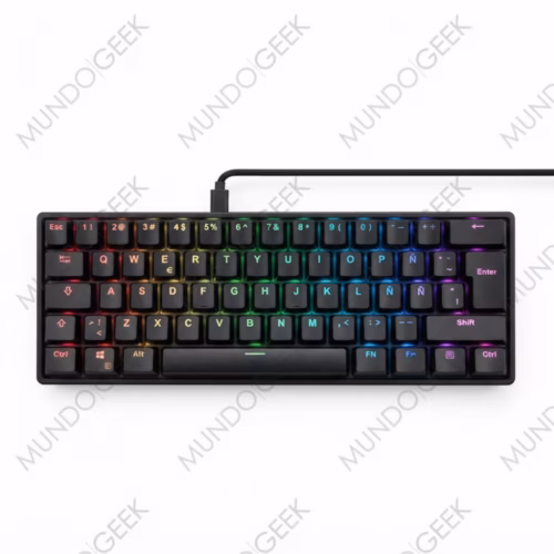 Teclado Mecanico 60% Shenlong UMK6100SB RGB — Mundo Geek