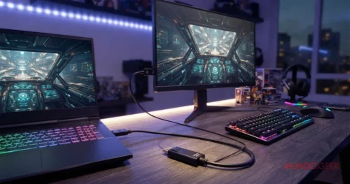 Cable Noga Adaptador Displayport A HDMI 4k — redes sociales