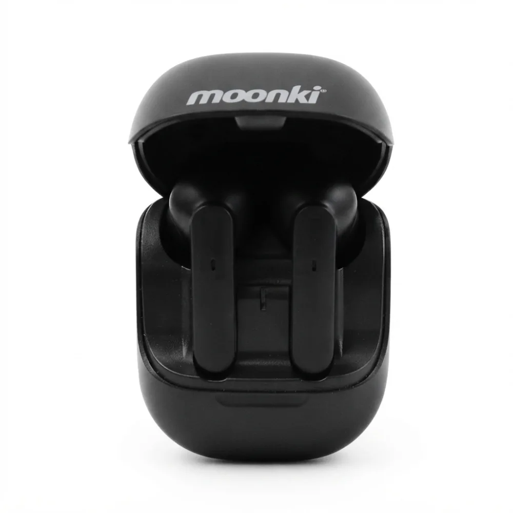 Auriculares Inalámbricos In Ear Moonki Mh-tws33 Color Negro — Mundo Geek