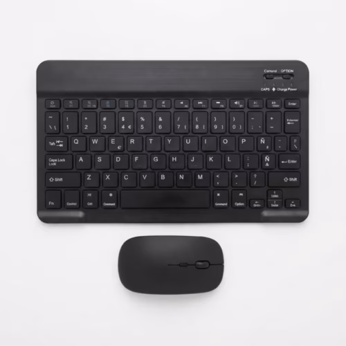 Combo Portable RDKM-906 (Teclado RDK-904 y Mouse RDM-131) — Secundaria (cenital/contexto)