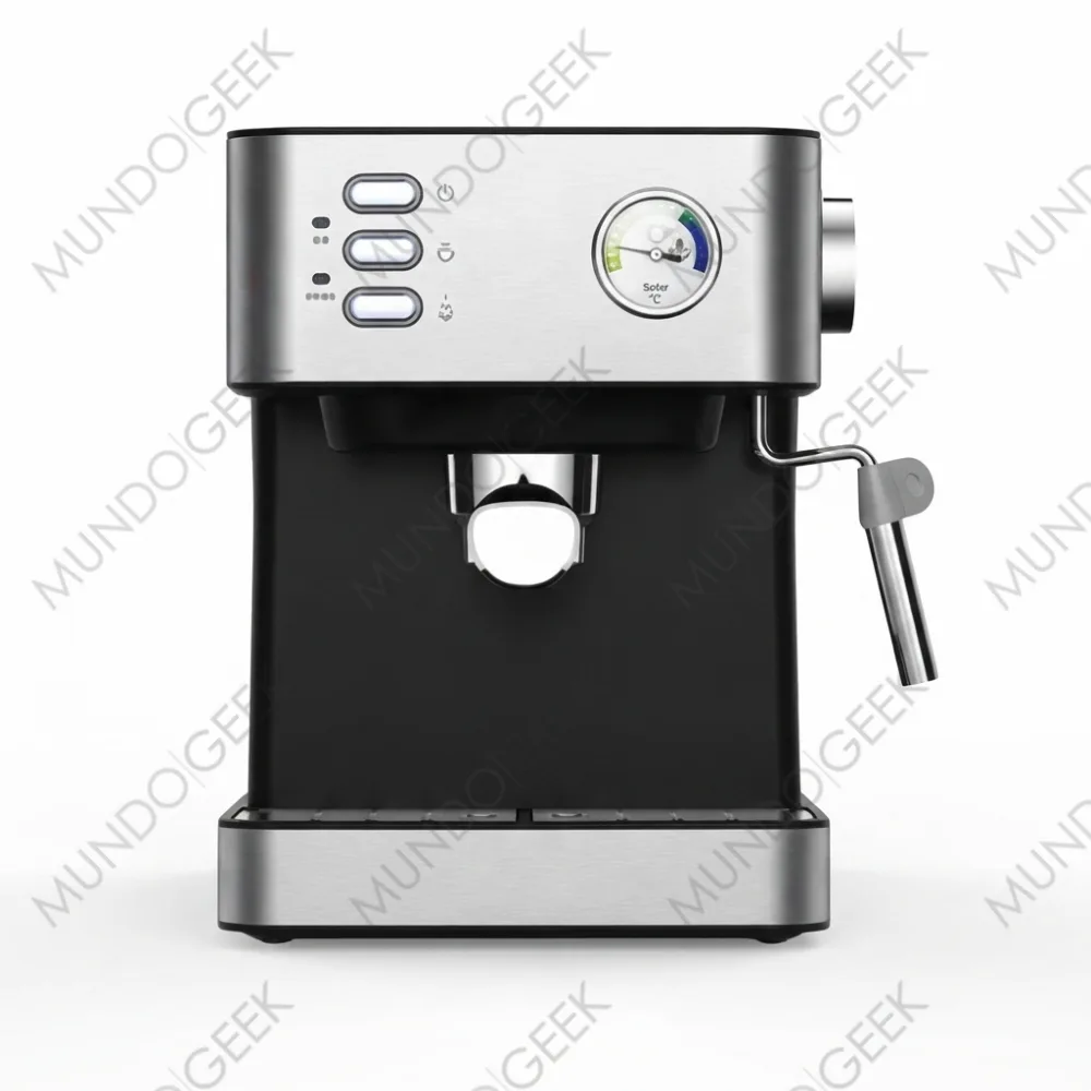 Cafetera Expresso Con Vaporizador Hytoshy PA-04009 — Secundaria (cenital/contexto)