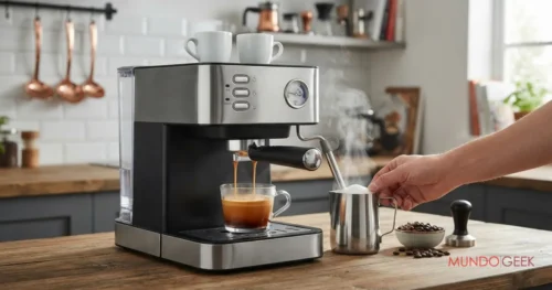 Cafetera Expresso Con Vaporizador Hytoshy PA-04009 — redes sociales