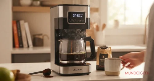 Cafetera Eléctrica Smart Teck CM320 — redes sociales