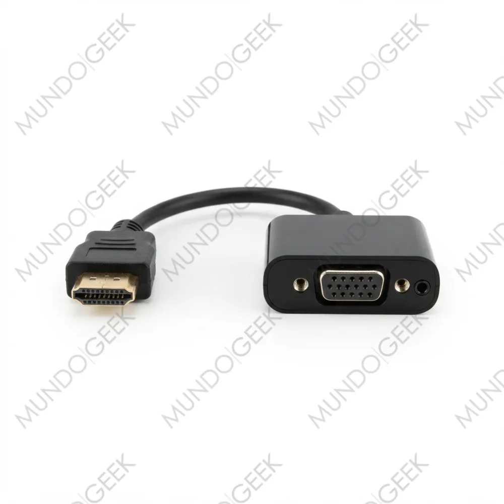 Adaptador HDMI a VGA — Mundo Geek