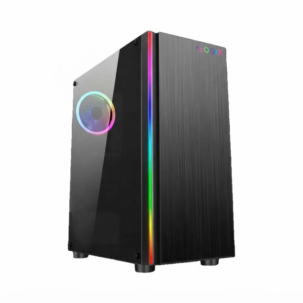 Gabinete Mlogix Fighter S/FTE RGB FAN — Secundaria (3/4)