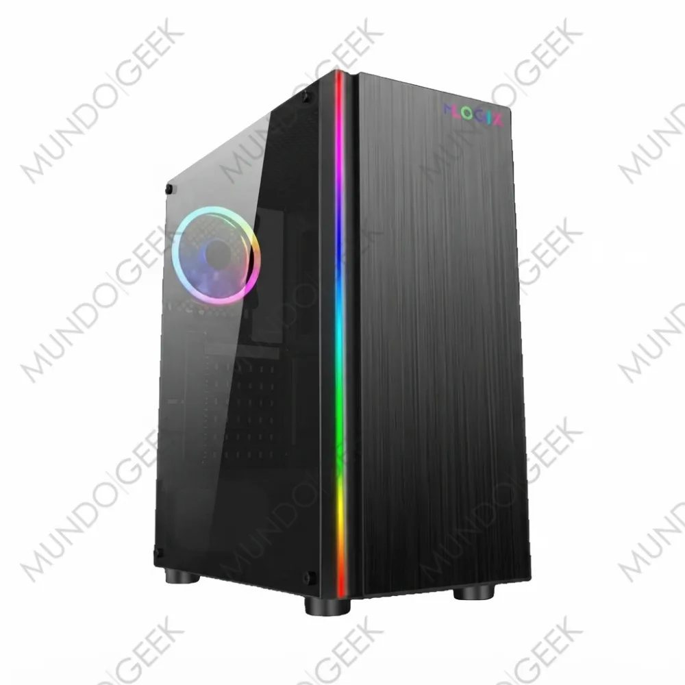 Gabinete Mlogix Fighter S/FTE RGB FAN — Secundaria (detalle)