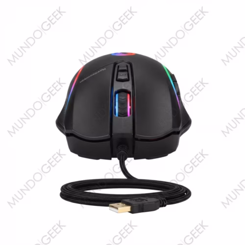 Mouse Gaming Wired 7200DPI M601-RGB — Mundo Geek