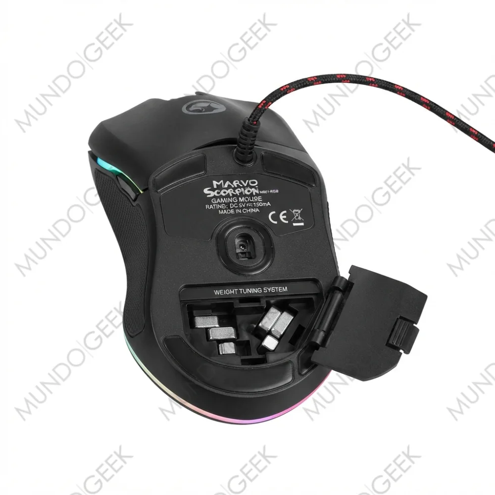 Mouse Gaming Wired 7200DPI M601-RGB — Secundaria (detalle)