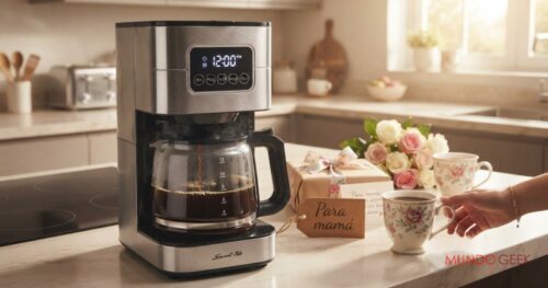 Cafetera Eléctrica Smart Teck CM320 — Mundo Geek — Dia de la Madre, entorno familar con regalos para mama